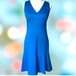 Banana Republic Sleeves V-neck Fit & Flare Dress